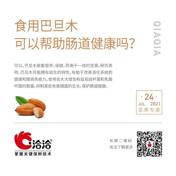 堅(jiān)果功效小科普 | 食用巴旦木可以幫助腸道健康嗎？